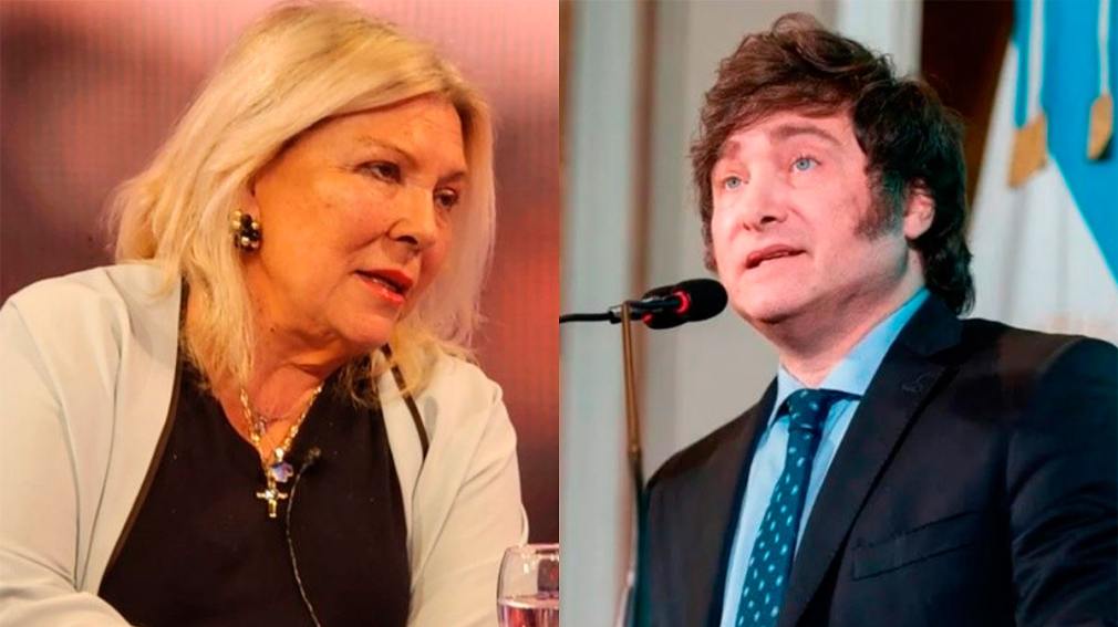 “Pitonisa de la moral”: Javier Milei criticó a Elisa Carrió por tener custodia y le respondieron desde la Coalición Cívica