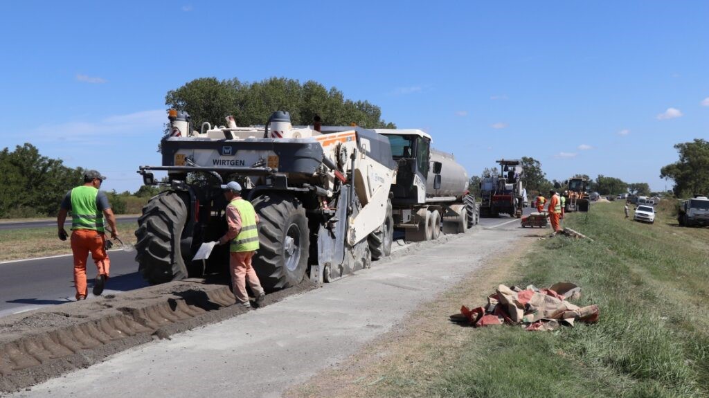 Avanza la puesta en valor de la Autopista La Plata-Buenos Aires con obras en los puentes y viaductos