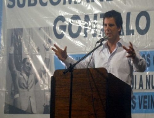 Gonzalo Atanasof presidió el plenario de Unión Celeste y Blanco 