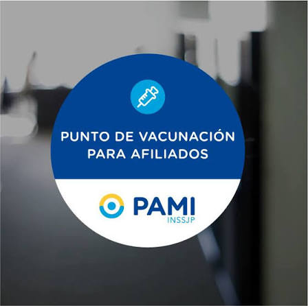 Campaña de vacunación antigripal de PAMI 